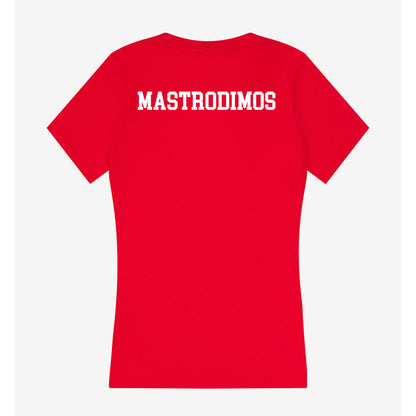 Rutgers - NCAA Men's Soccer : Zachary Mastrodimos - Women's V-Neck T-Shirt-1