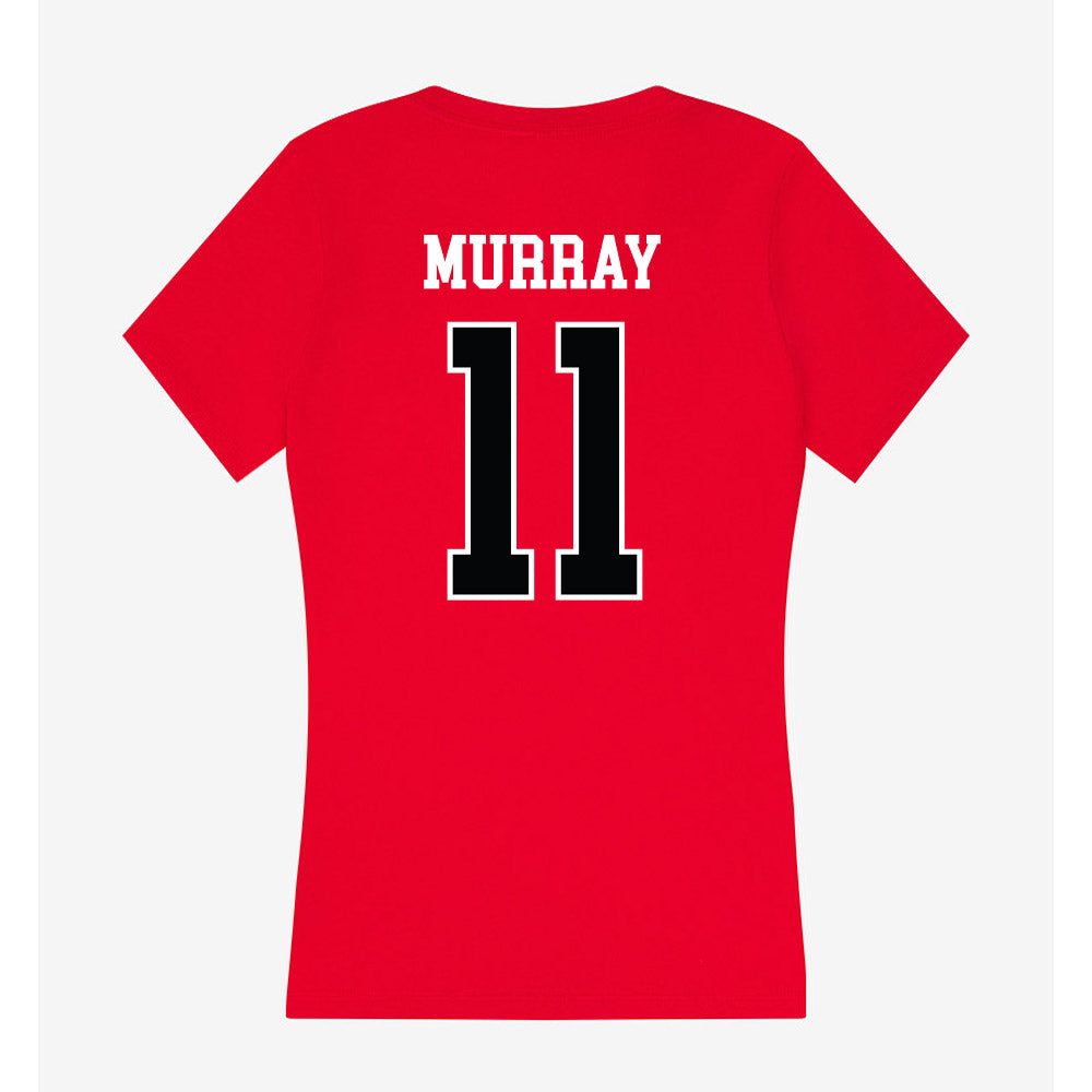 Rutgers - NCAA Football : Steven Murray - Women's V-Neck T-Shirt-1