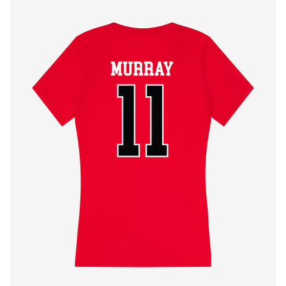 Rutgers - NCAA Football : Steven Murray - Women's V-Neck T-Shirt-1