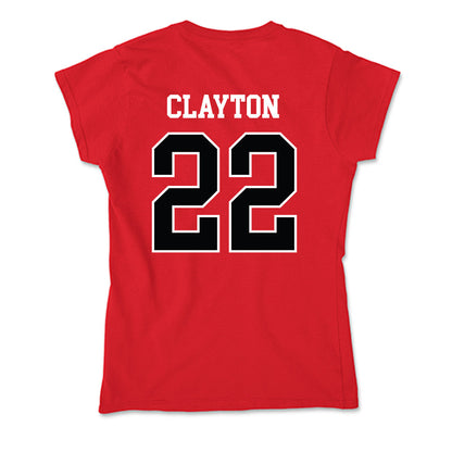 Rutgers - NCAA Football : Michael Clayton - Soft Style Women’s T-Shirt-1