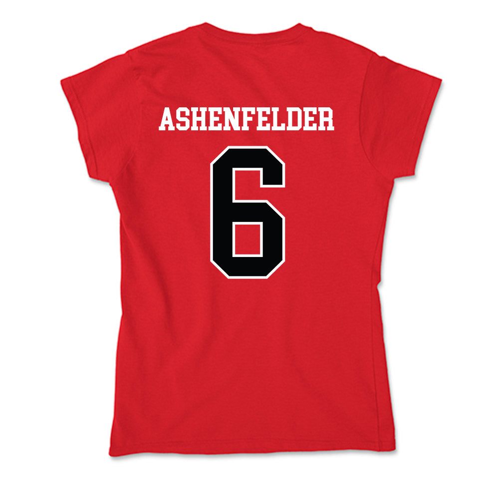 Rutgers - NCAA Football : Sean Ashenfelder - Soft Style Women’s T-Shirt-1