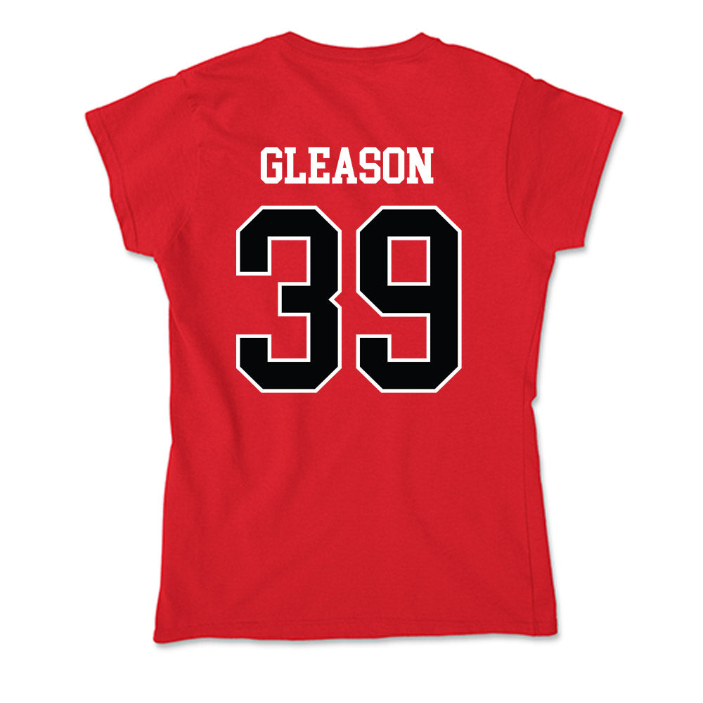 Rutgers - NCAA Baseball : Zachary Gleason - Soft Style Women’s T-Shirt-1