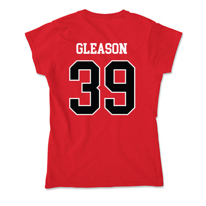 Rutgers - NCAA Baseball : Zachary Gleason - Soft Style Women’s T-Shirt-1