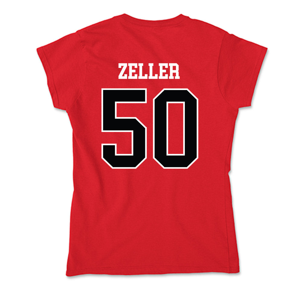 Rutgers - NCAA Men's Lacrosse : Colin Zeller - Soft Style Women’s T-Shirt-1