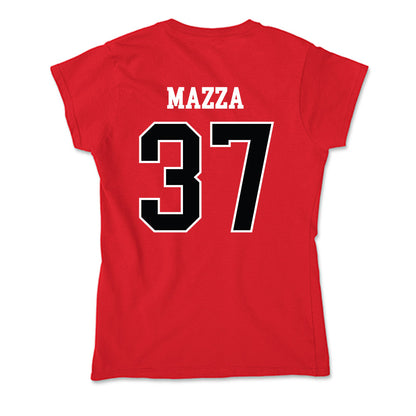 Rutgers - NCAA Baseball : Joe Mazza - Soft Style Women’s T-Shirt-1