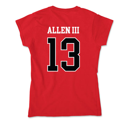 Rutgers - NCAA Football : Vernon Allen III - Soft Style Women’s T-Shirt-1
