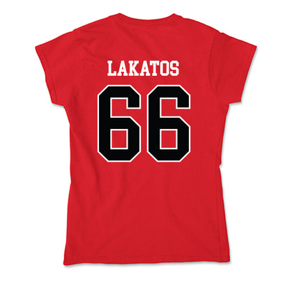 Rutgers - NCAA Football : Joseph Lakatos - Soft Style Women’s T-Shirt-1