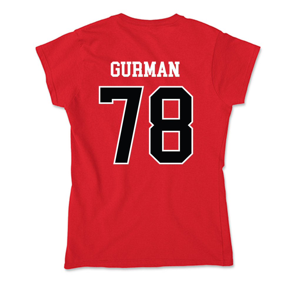 Rutgers - NCAA Football : Miron Gurman - Soft Style Women’s T-Shirt-1