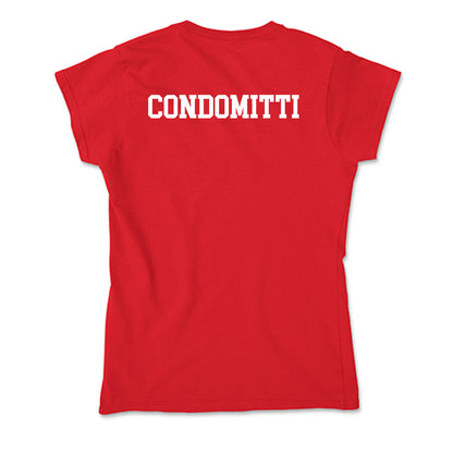 Rutgers - NCAA Wrestling : Dagen Condomitti - Soft Style Women’s T-Shirt-1
