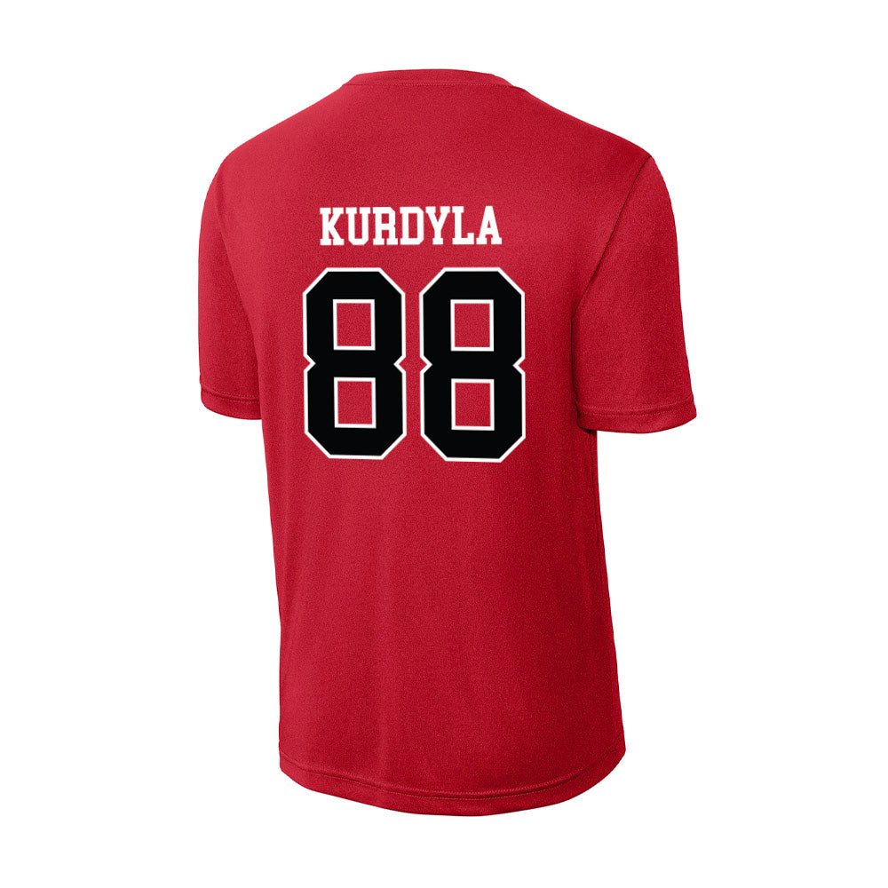 Rutgers - NCAA Men's Lacrosse : Colin Kurdyla - Activewear T-Shirt-1