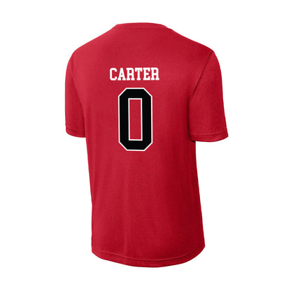 Rutgers - NCAA Football : Dyzier Carter - Activewear T-Shirt-1