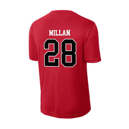 Rutgers - NCAA Softball : Rachel Millan - Activewear T-Shirt-1