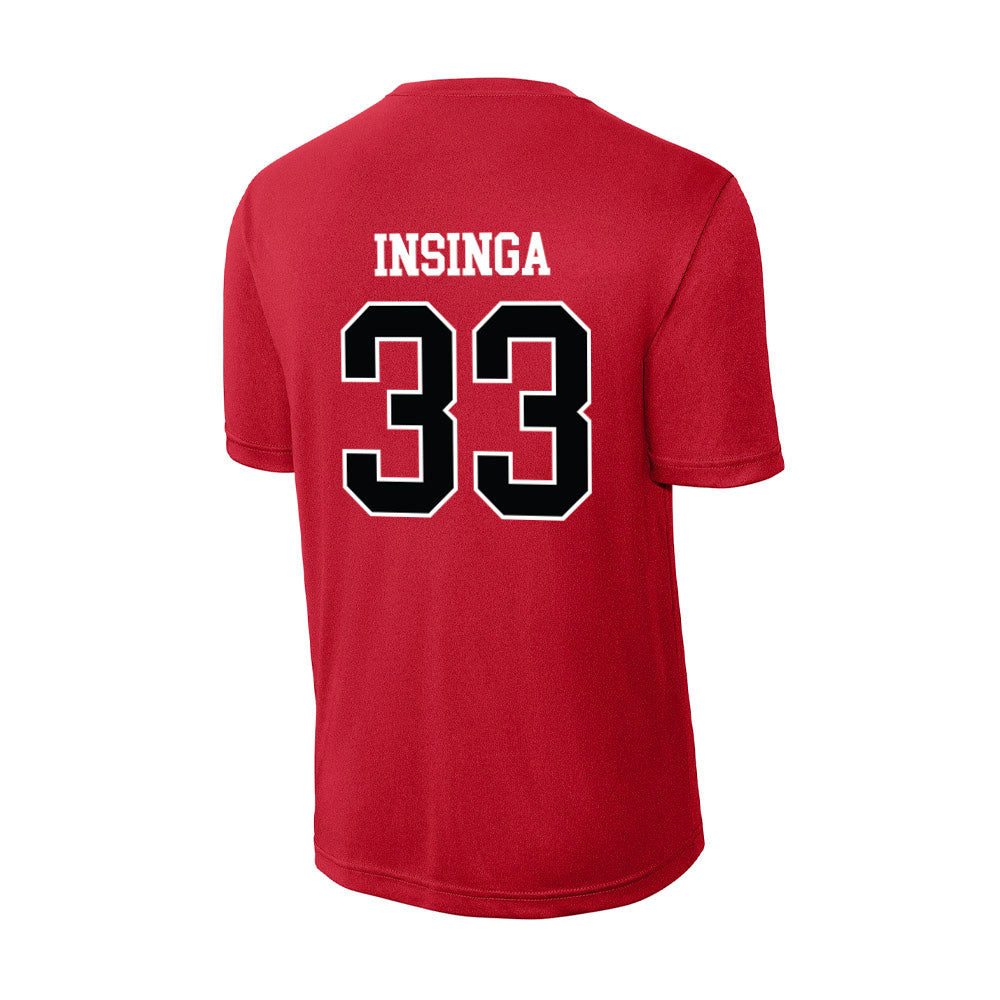 Rutgers - NCAA Football : John Insinga - Activewear T-Shirt-1