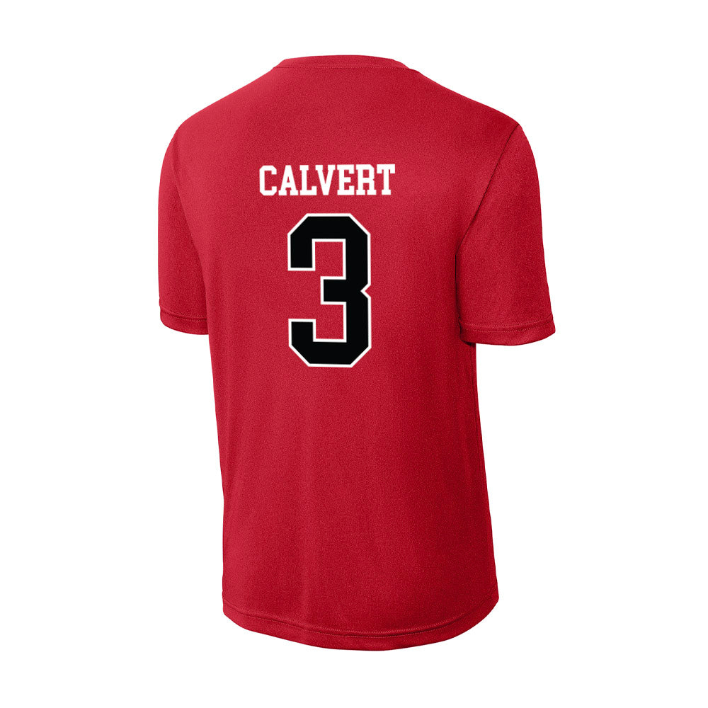 Rutgers - NCAA Women's Soccer : Lilia Calvert - Activewear T-Shirt-1