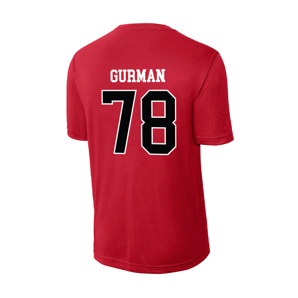 Rutgers - NCAA Football : Miron Gurman - Activewear T-Shirt-1