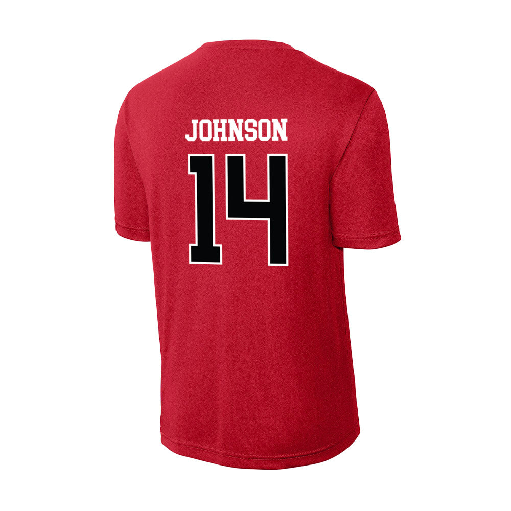 Rutgers - NCAA Football : RJ Johnson - Activewear T-Shirt-1