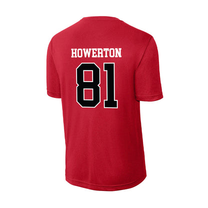 Rutgers - NCAA Football : DJ Howerton - Activewear T-Shirt-1