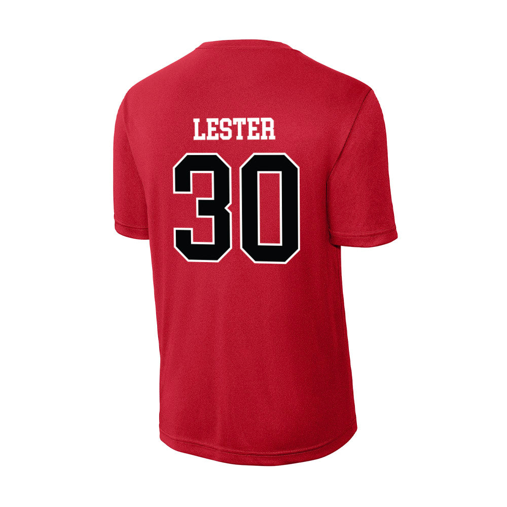 Rutgers - NCAA Women's Basketball : Imani Lester - Activewear T-Shirt-1