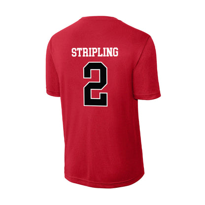 Rutgers - NCAA Softball : Hailey Stripling - Activewear T-Shirt-1