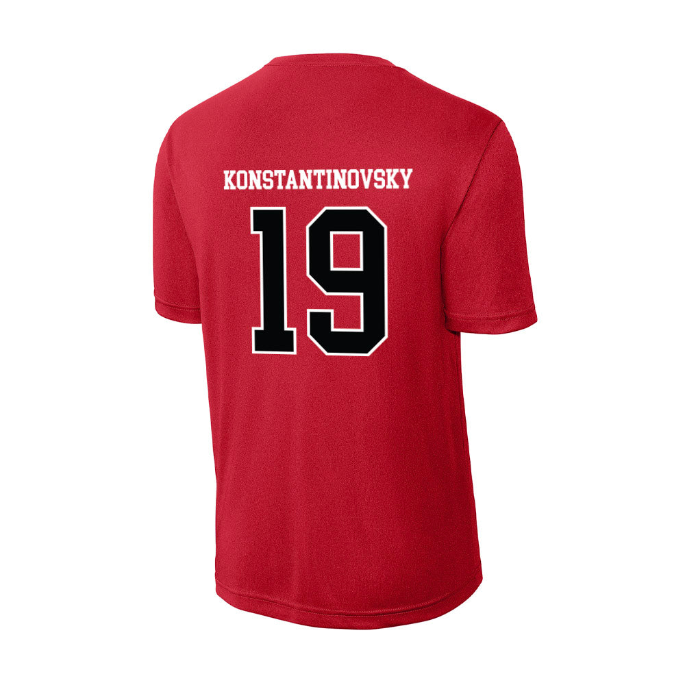 Rutgers - NCAA Baseball : Zack Konstantinovsky - Activewear T-Shirt-1