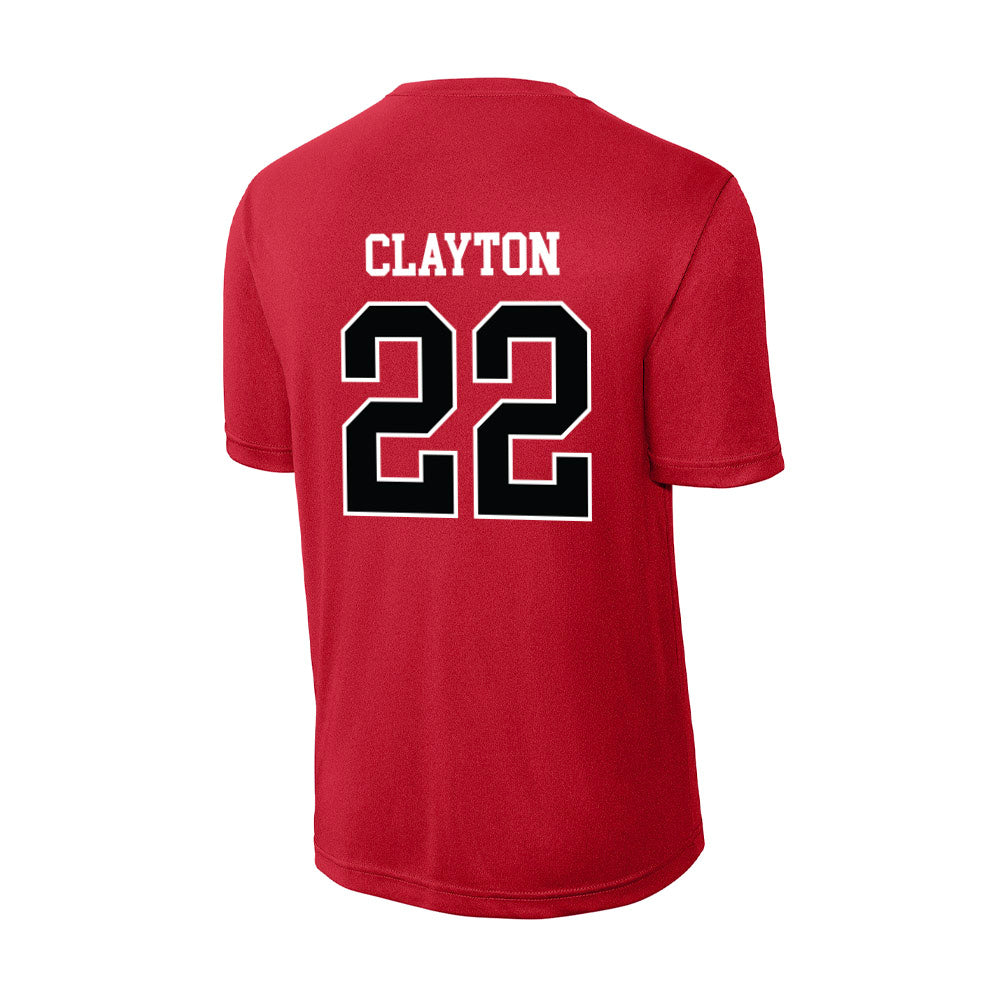 Rutgers - NCAA Football : Michael Clayton - Activewear T-Shirt-1