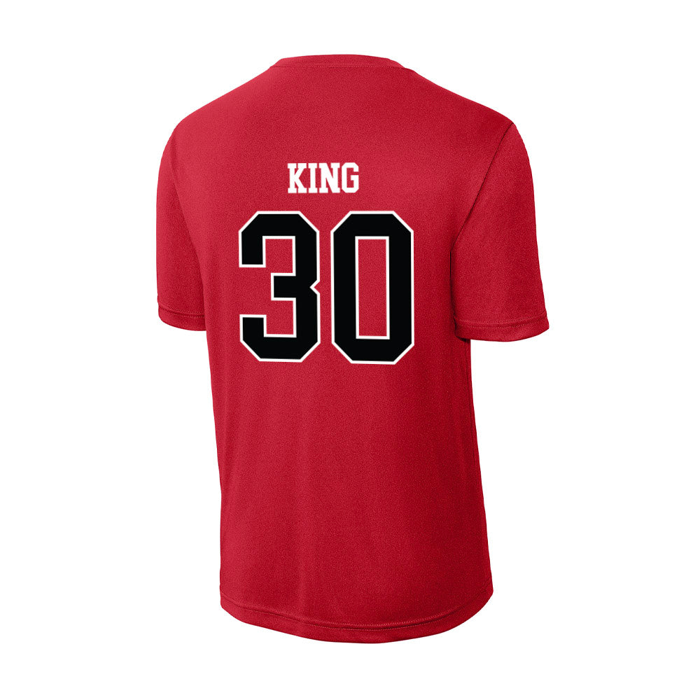 Rutgers - NCAA Football : Elijah King - Activewear T-Shirt-1