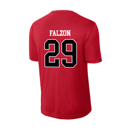 Rutgers - NCAA Men's Lacrosse : Hunter Falzon - Activewear T-Shirt-1