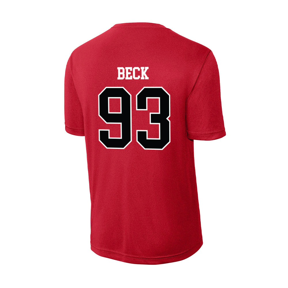 Rutgers - NCAA Football : Reece Beck - Activewear T-Shirt-1