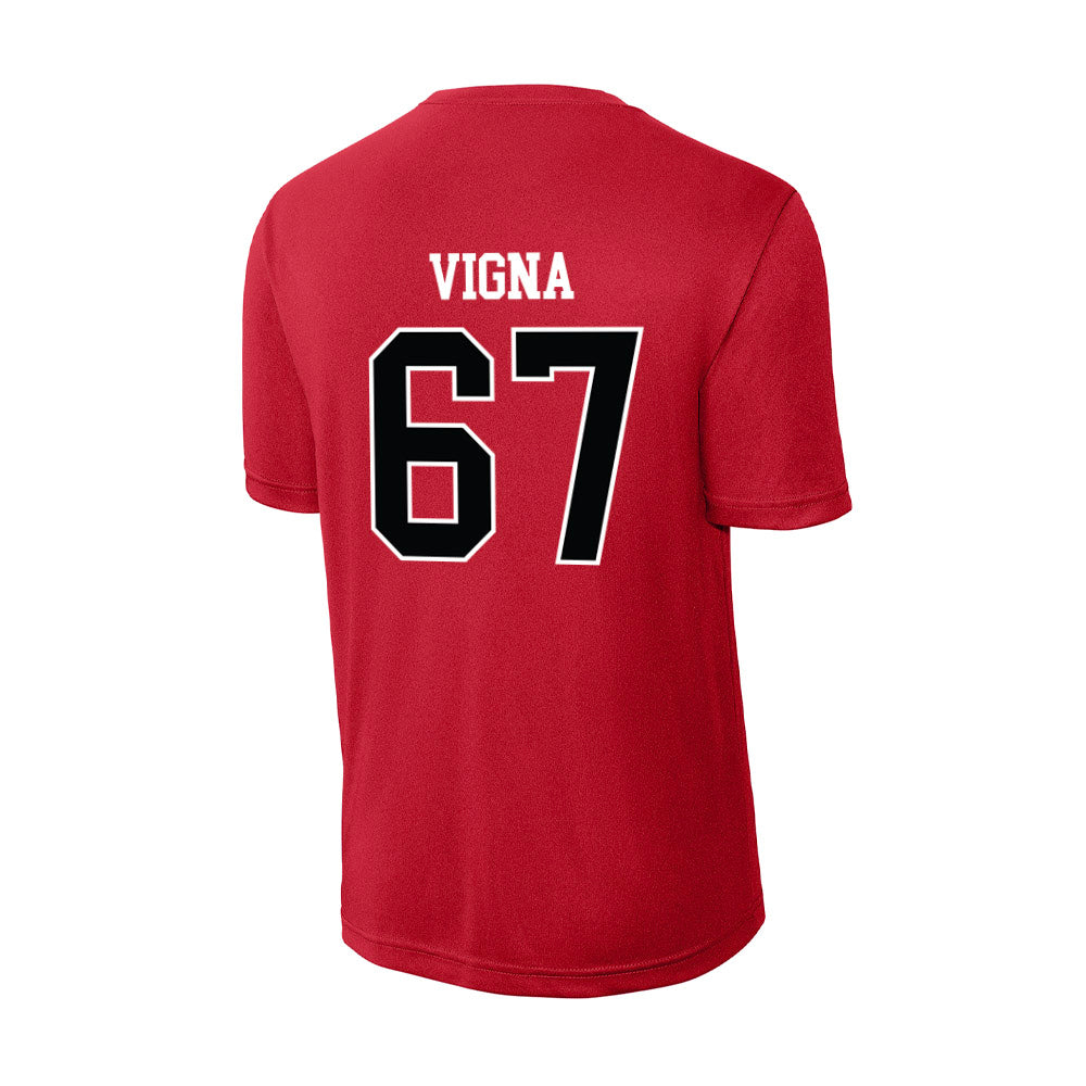 Rutgers - NCAA Football : Christopher Vigna - Activewear T-Shirt-1
