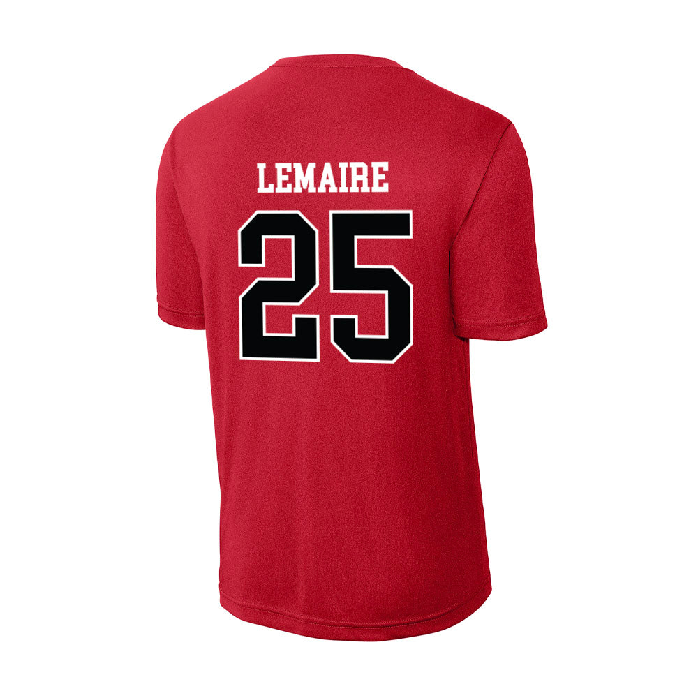 Rutgers - NCAA Men's Soccer : Cedric Lemaire - Activewear T-Shirt-1