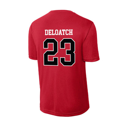 Rutgers - NCAA Football : Isaiah Deloatch - Activewear T-Shirt-1