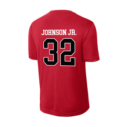 Rutgers - NCAA Football : RJ Johnson Jr. - Activewear T-Shirt-1