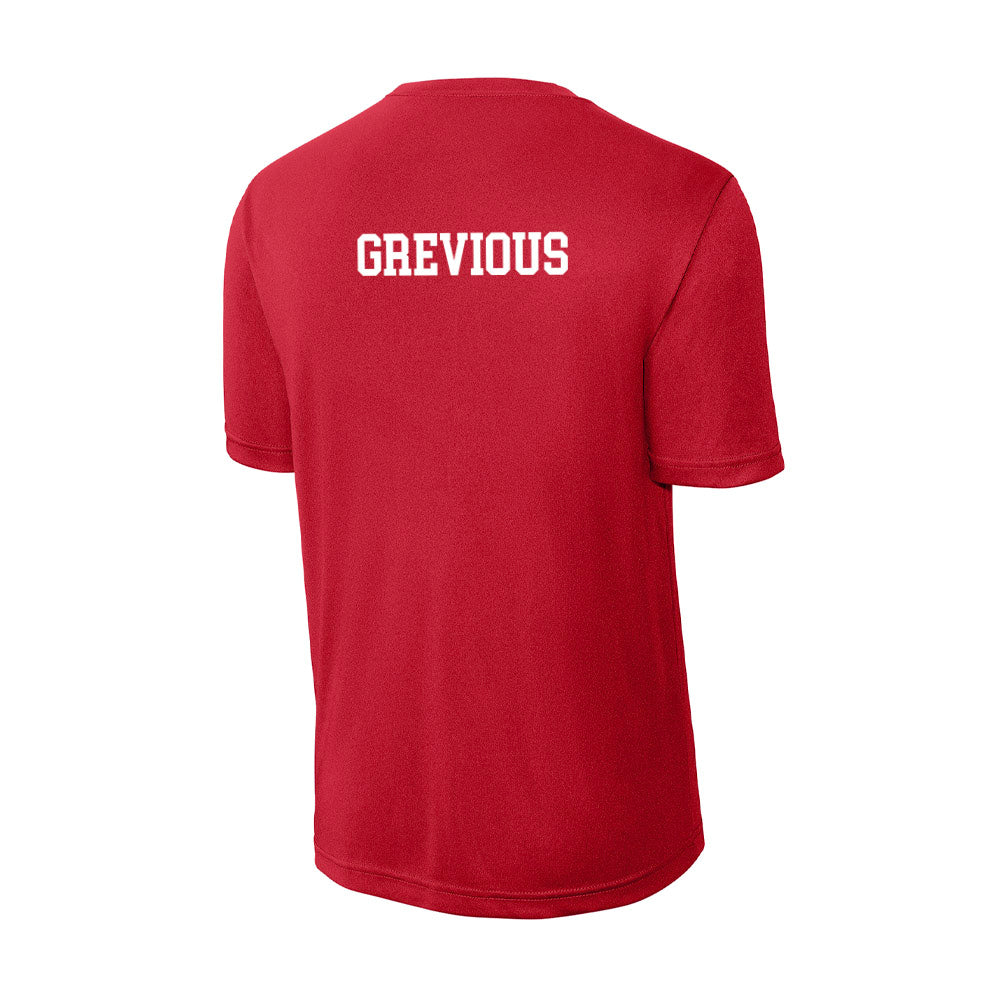 Rutgers - NCAA Men's Track & Field : Jayden Grevious - Activewear T-Shirt-1