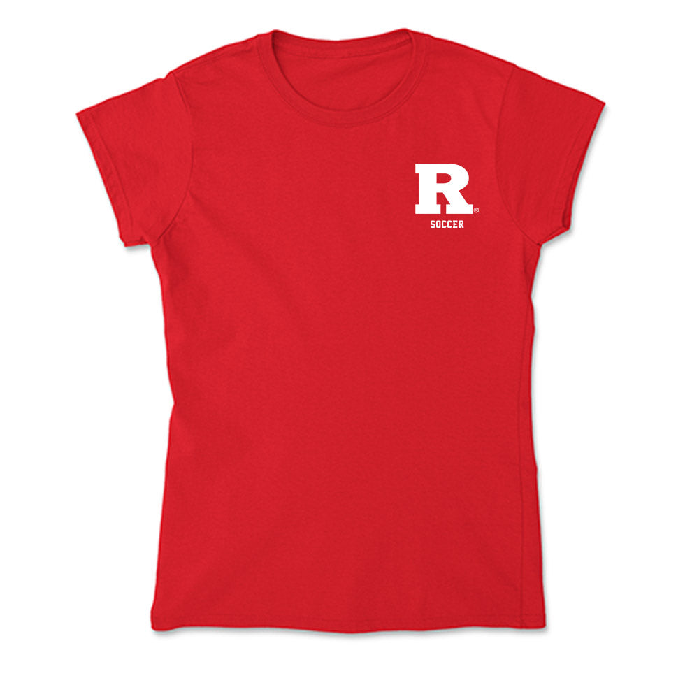 Rutgers - NCAA Women's Soccer : Lilia Calvert - Soft Style Women’s T-Shirt-0