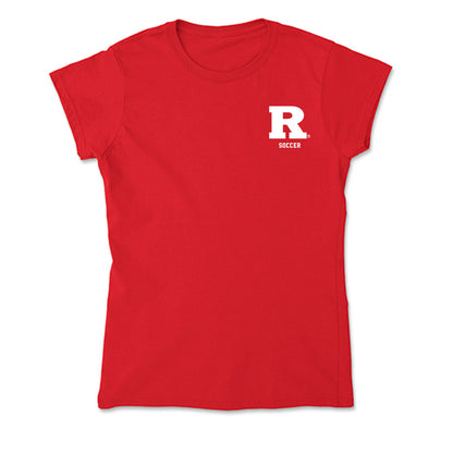 Rutgers - NCAA Women's Soccer : Lilia Calvert - Soft Style Women’s T-Shirt-0