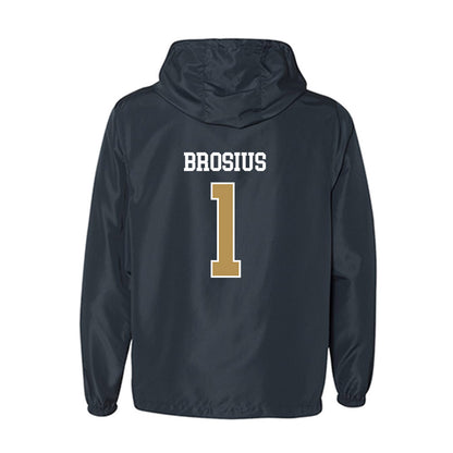 Georgia Tech - NCAA Baseball : Parker Brosius - Windbreaker-1
