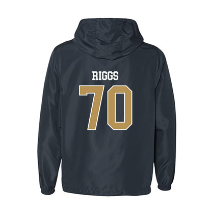 Georgia Tech - NCAA Football : Jameson Riggs - Windbreaker-1