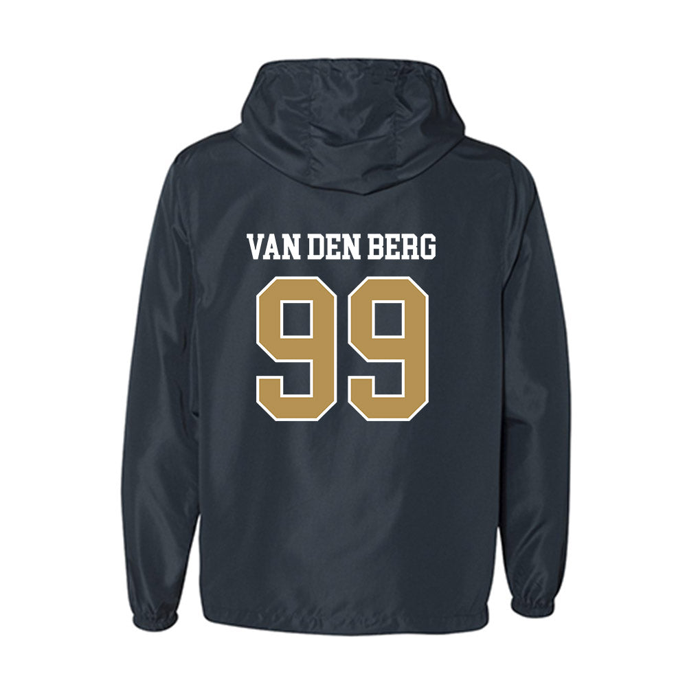 Georgia Tech - NCAA Football : Jordan van den Berg - Windbreaker-1