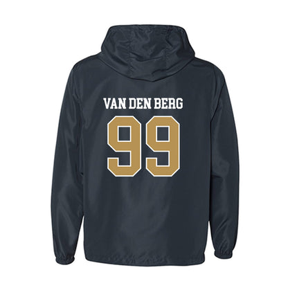 Georgia Tech - NCAA Football : Jordan van den Berg - Windbreaker-1