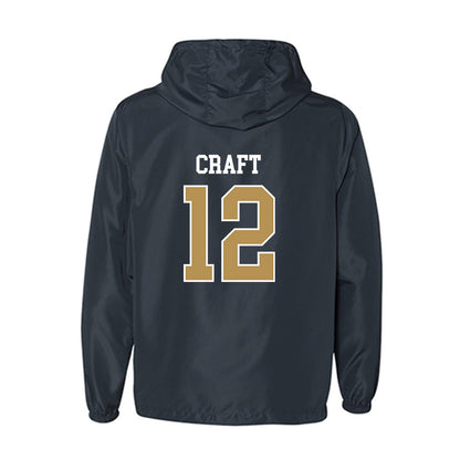 Georgia Tech - NCAA Men's Basketball : Kam Craft - Windbreaker-1