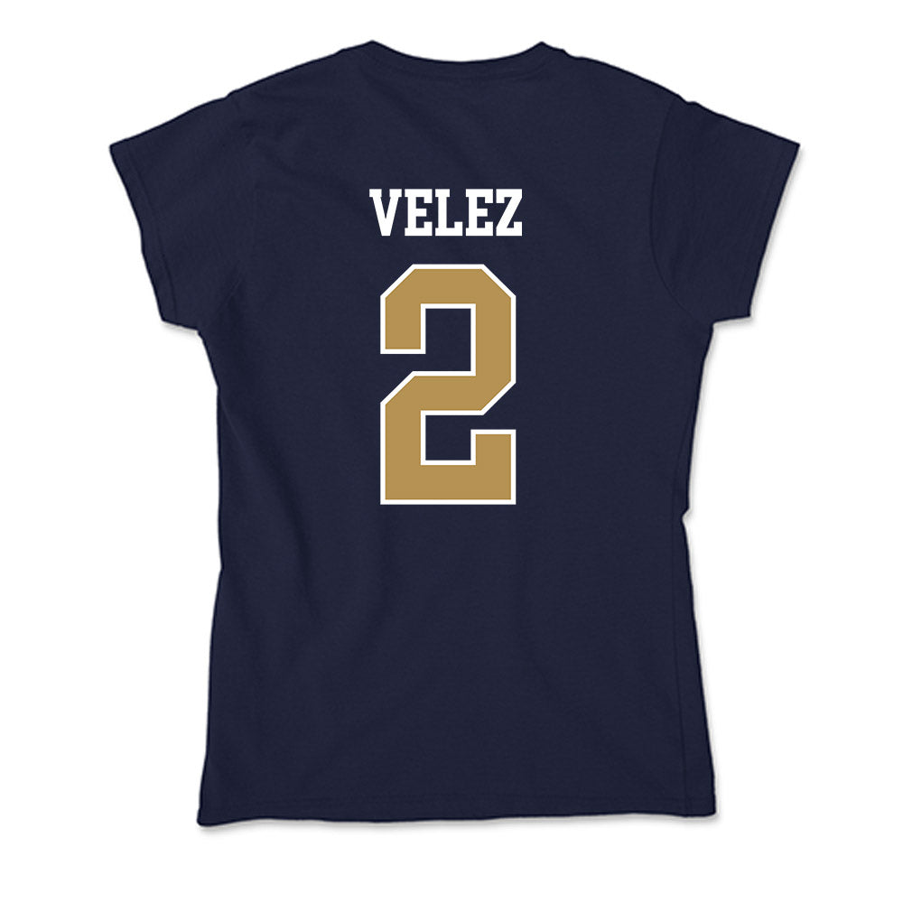 Georgia Tech - NCAA Women's Volleyball : Sofia Velez - Soft Style Women’s T-Shirt-1