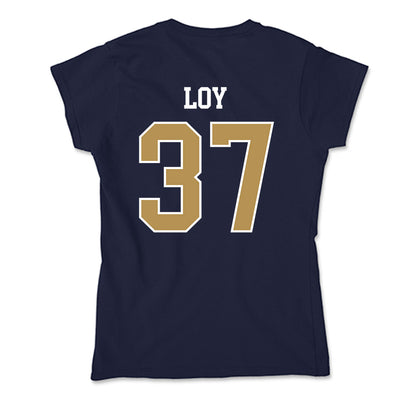 Georgia Tech - NCAA Baseball : Dylan Loy - Soft Style Women’s T-Shirt-1