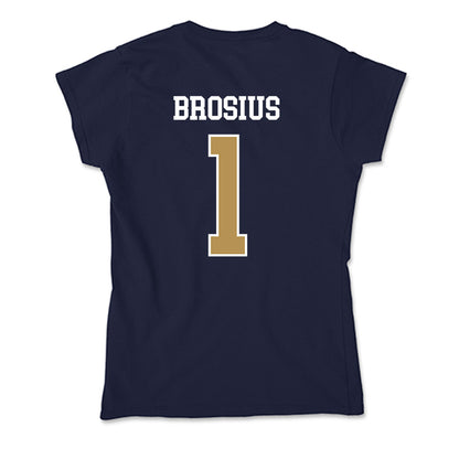 Georgia Tech - NCAA Baseball : Parker Brosius - Soft Style Women’s T-Shirt-1