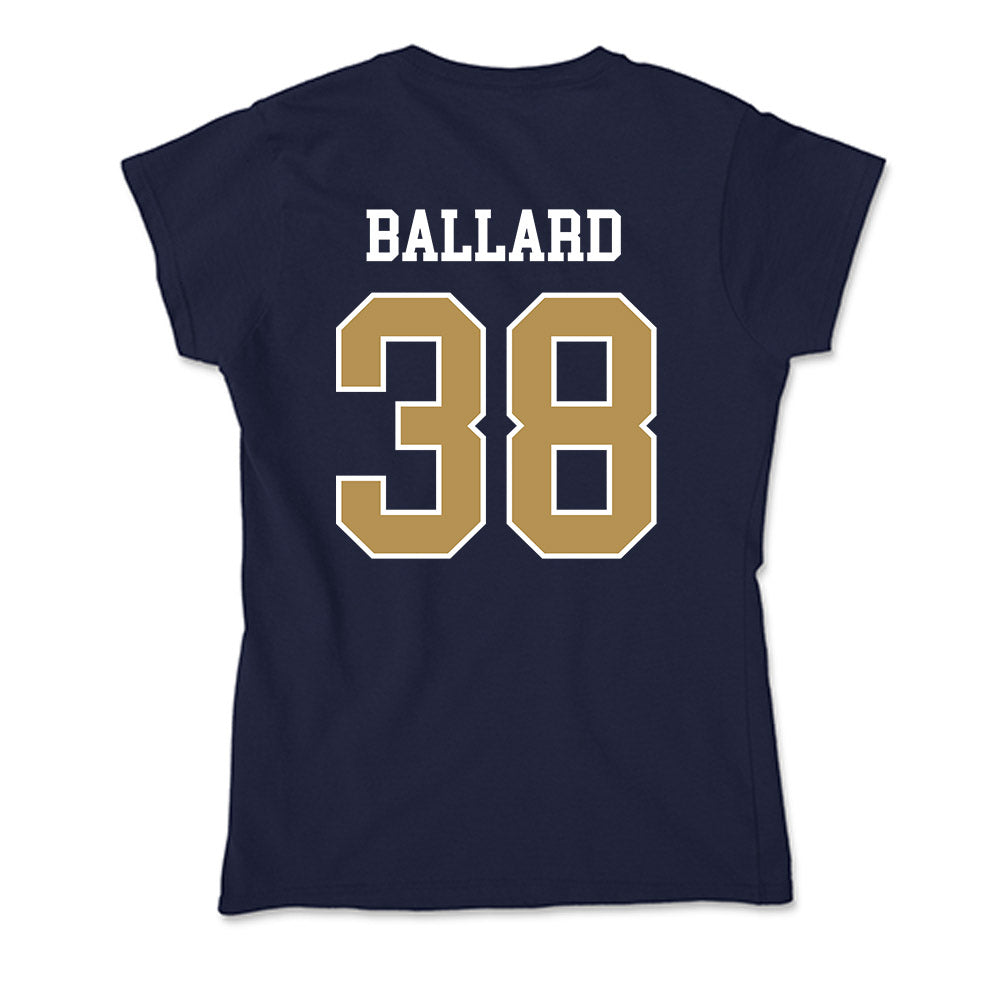 Georgia Tech - NCAA Baseball : Carson Ballard - Soft Style Women’s T-Shirt-1