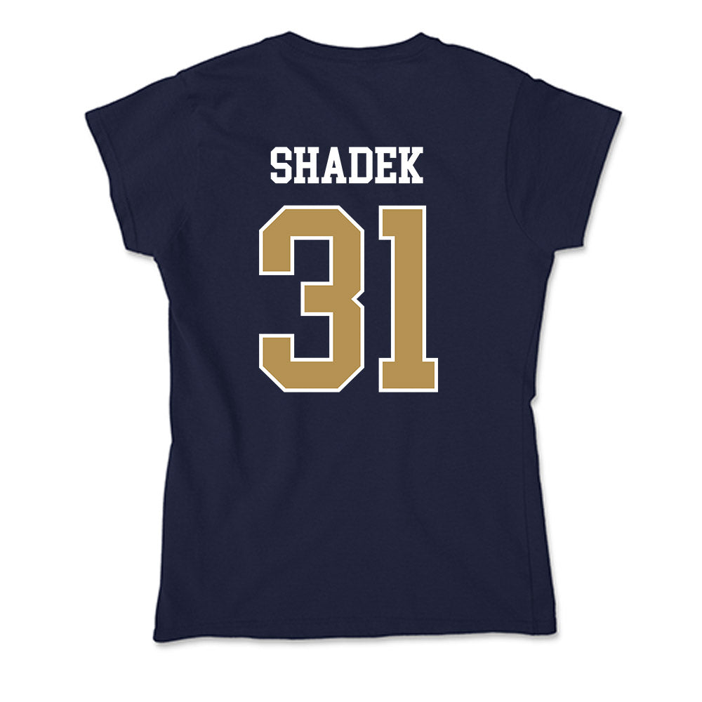 Georgia Tech - NCAA Baseball : Justin Shadek - Soft Style Women’s T-Shirt-1