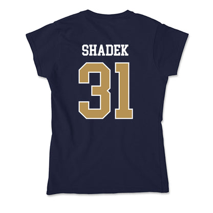 Georgia Tech - NCAA Baseball : Justin Shadek - Soft Style Women’s T-Shirt-1