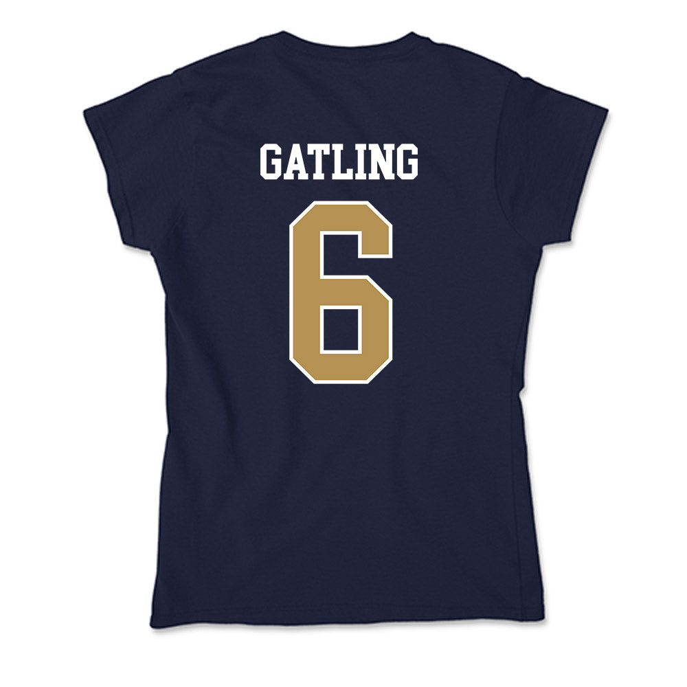 Georgia Tech - NCAA Football : Debron Gatling - Soft Style Women’s T-Shirt-1