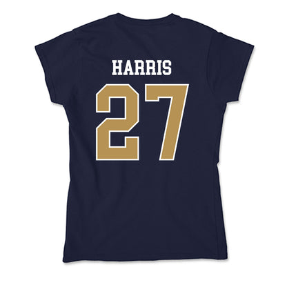 Georgia Tech - NCAA Football : Tae Harris - Soft Style Women’s T-Shirt-1