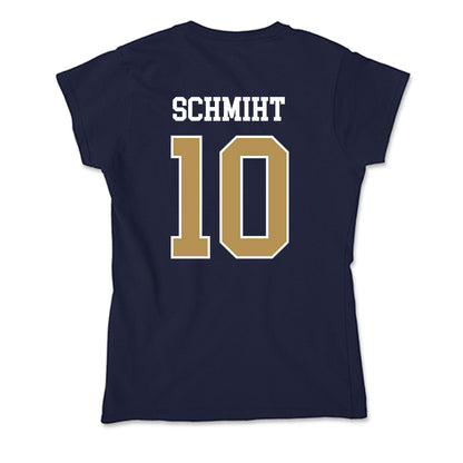 Georgia Tech - NCAA Baseball : Kent Schmiht - Soft Style Women’s T-Shirt-1