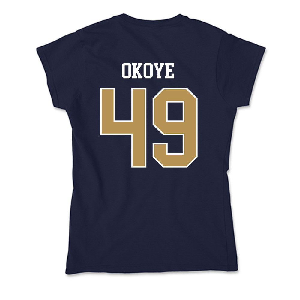 Georgia Tech - NCAA Football : Chuma Okoye - Soft Style Women’s T-Shirt-1